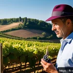 Home 21 소믈리에가 알아야 할 와인 빈티지 - A picturesque vineyard in Burgundy during a sunny summer day, showcasing rows of grapevines on grani...